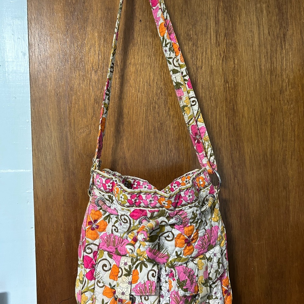 Older Vera Bradley. Retired Tea Garden floral pattern.